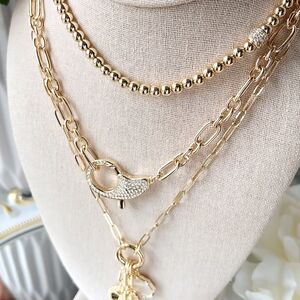 Park Lane Aspen Necklace.Pendant Necklace Set with Pavé Clasp - Women's Jewelry